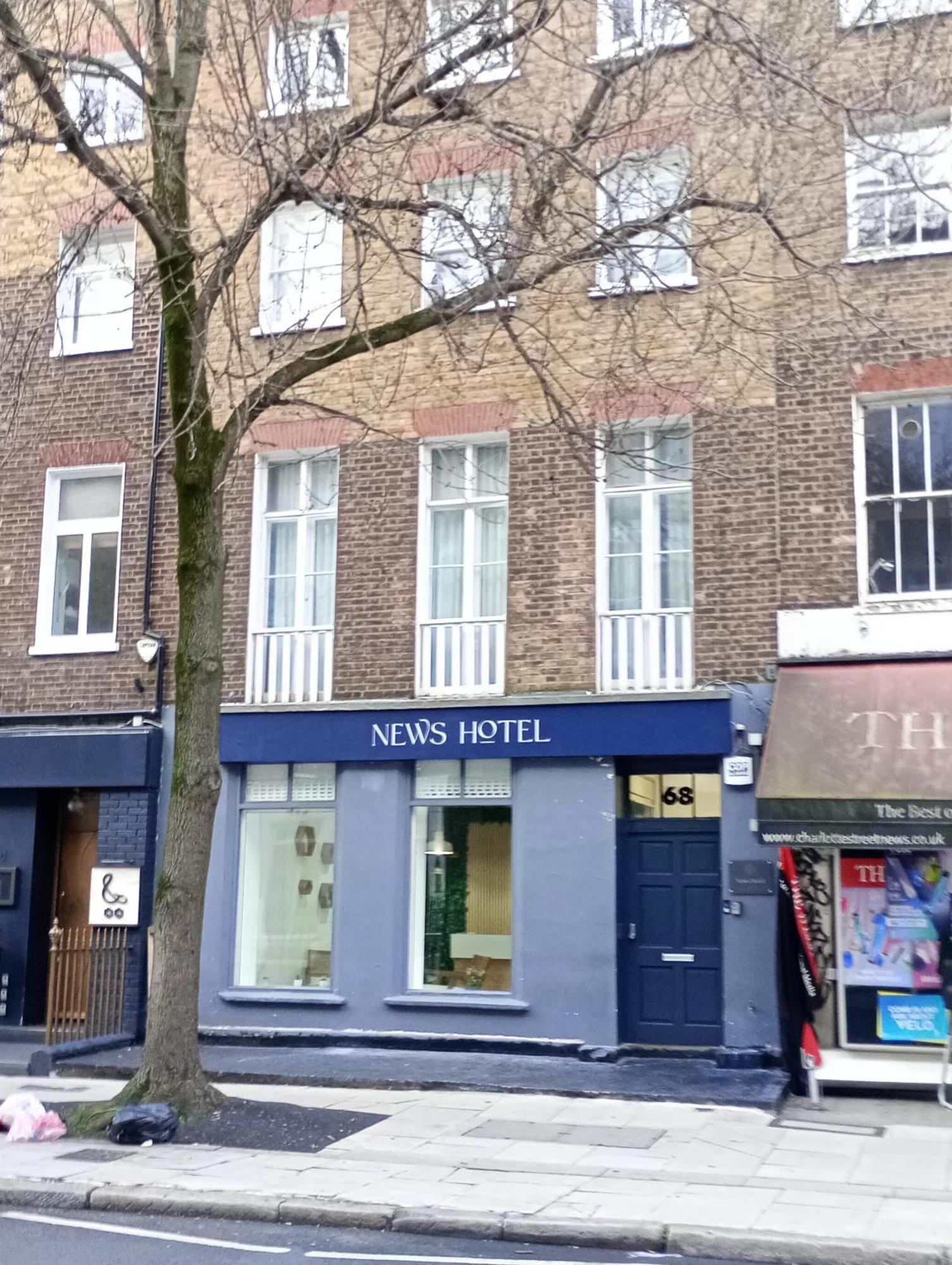 Charlotte Street Rooms By News Hotel Лондон Екстер'єр фото